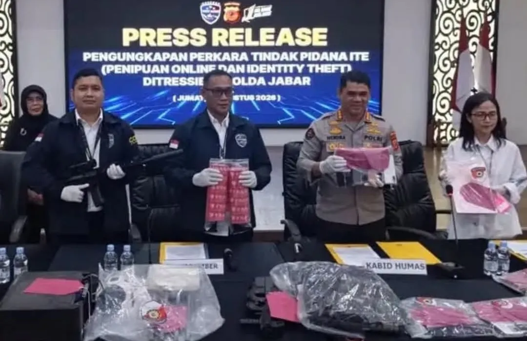Polda Jabar Bongkar Jaringan Penipuan 'Pancasona Family' di Sidrap, 12 Orang Ditetapkan Tersangka